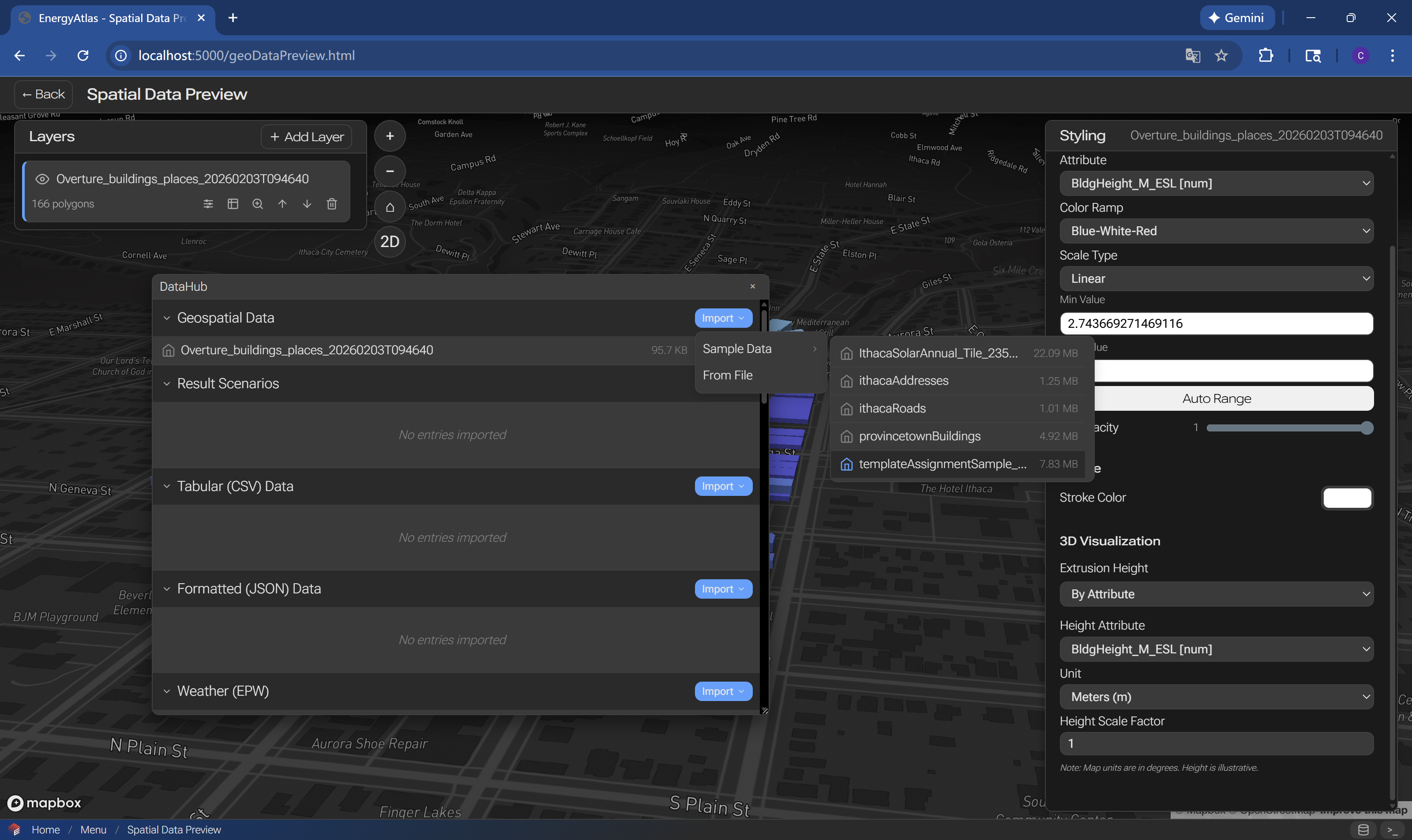 Step 3 load additional features from sample data